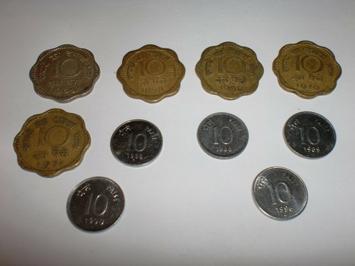 Monete india lotto 10 - monete,
