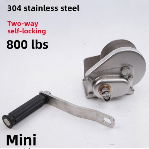 Argano manuale acciaio inox - in,