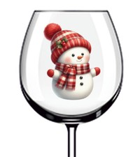 12x Acquerello Natale Pupazzo