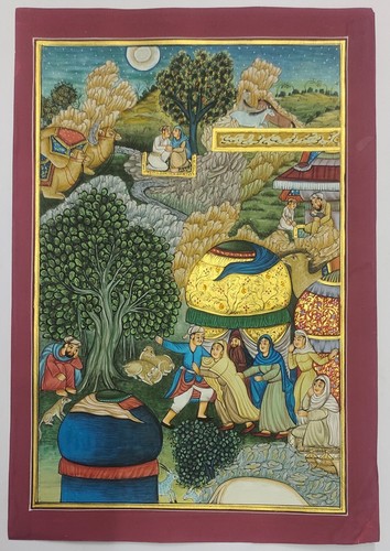 Quadro persiano miniatura - , arte