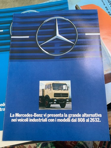 Depliant auto vintage mercedes - auto,
