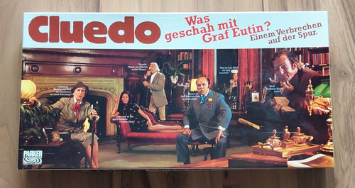 Cluedo 1951 parker - cluedo,
