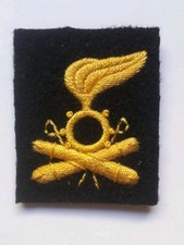 Fregio Artiglieria a Cavallo da basco truppa ricamo. Esercito