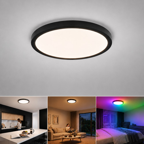 Domira plafoniera led rgb - plafoniera,
