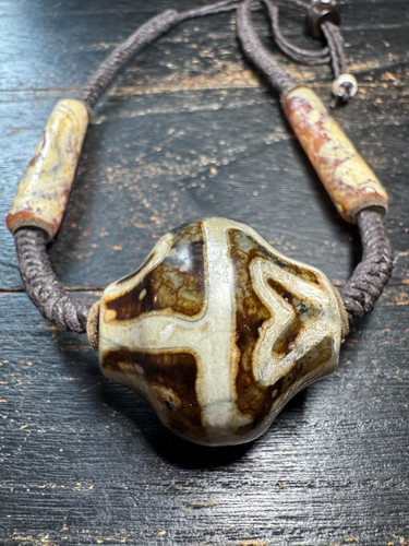 Collana lotus dzi - lotus,