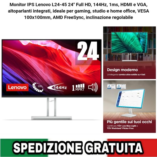 Monitor full 144hz - monitor, 24"