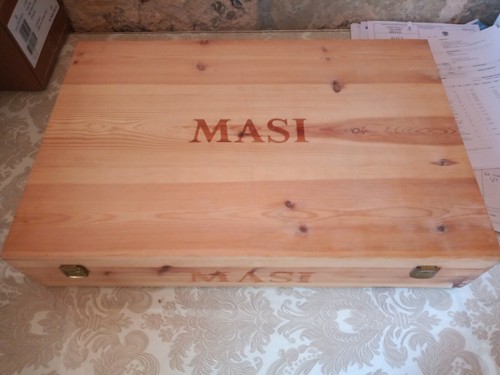 Cassa legno vino amarone masi - legno,