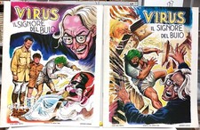 VIRUS  1/2 COMPLETA -  COLLANA GRANDI AVVENTURE -  CLUB ANNI TRENTA