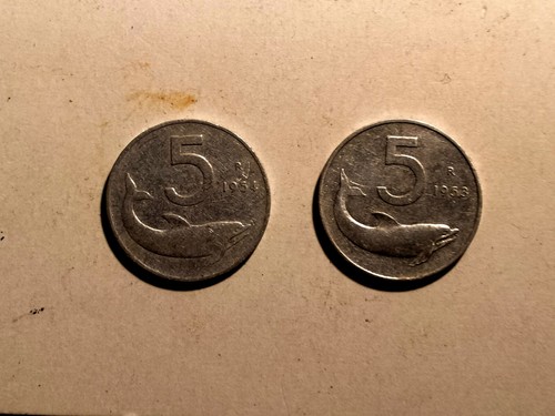 Monete rare lire 1954 - 5,