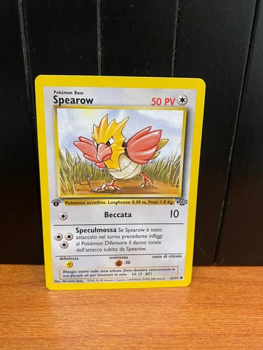 Carta pokemon spearow - pokemon, 62/64