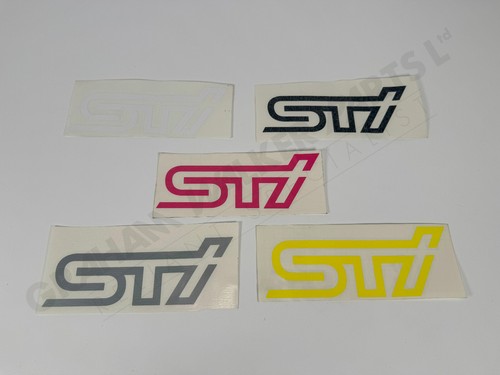 Sti decalcomania subaru - sti,