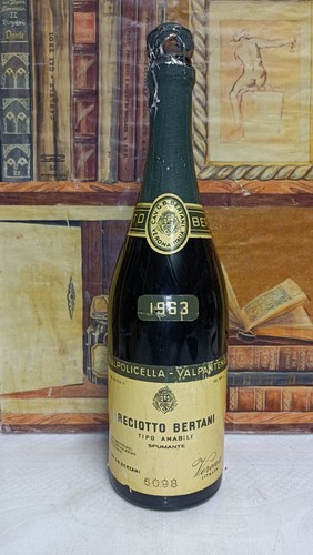 Vino bertani recioto - vino, 1963