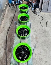 4 CERCHI IN FERRO 5,00Jx13 4x98 FIAT PANDA 141 4x4 Y10 4x4 CANALE ROVESCIATO 