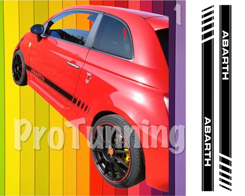 Fiat 500 abarth strisce - fiat,