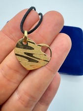 18kt yellow gold heart shaped - yellow,