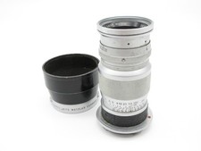 Leica M Leitz Wetzlar Elmar f=9cm 90mm obiettivo 1:4 + 12575N Hood