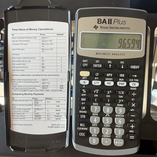 Texas instruments plus - ba, ii