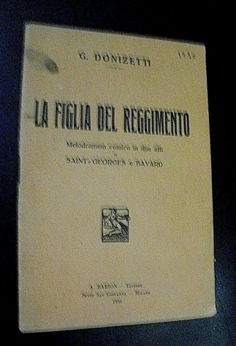 Donizetti figlia del - donizetti,