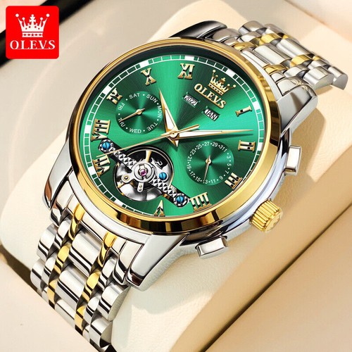 Olevs men mechanical watch - olevs,