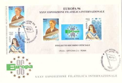 1996 fdc esposizione - 1996,