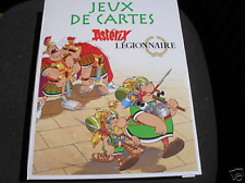 ASTERIX CONFEZIONE 2 CARTE DA GIOCHI + TAPPETO VERDE NUOVA edizioni ATLAS 2006