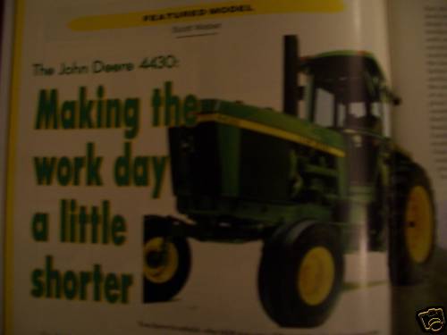 Trattore john deere modello - john,