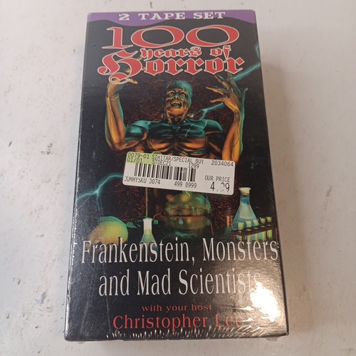100 years horror vhs - 100,
