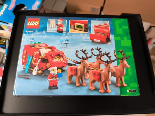 Lego 40499 slitta - slitta, babbo