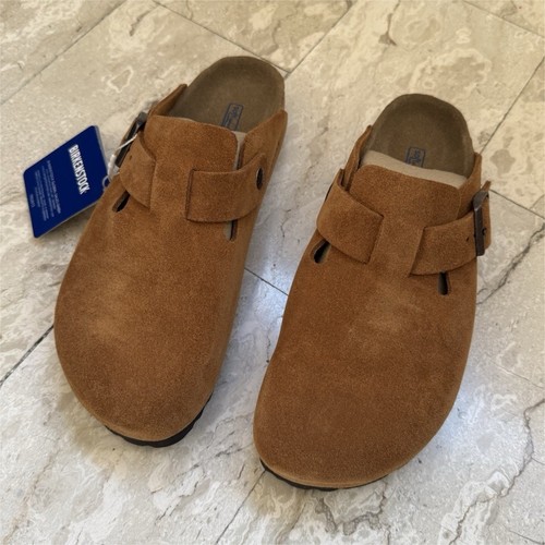 Birkenstock boston scamosciato - birkenstock,