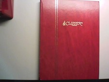 ALBUM RACCOGLITORE FRANCOBOLLI ROSSO CLIPPER MARINI 16 SD  COME DA IMMAGINI