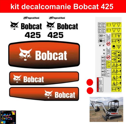 Bobcat 425 decalcomanie