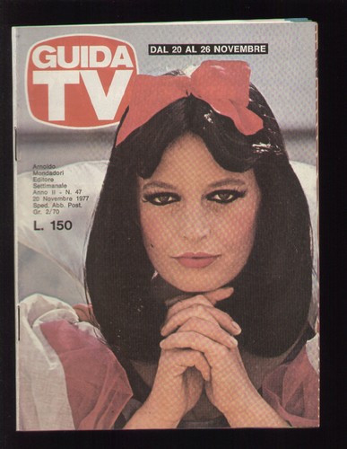 Guida mondadori 1977 - guida, tv