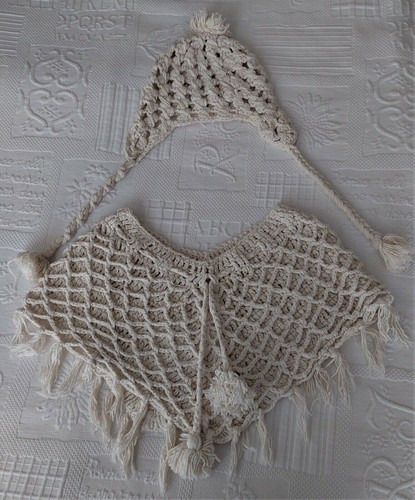 Set poncho berretto bambino - set,