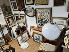 Lampada Da Terra Vintage Ad