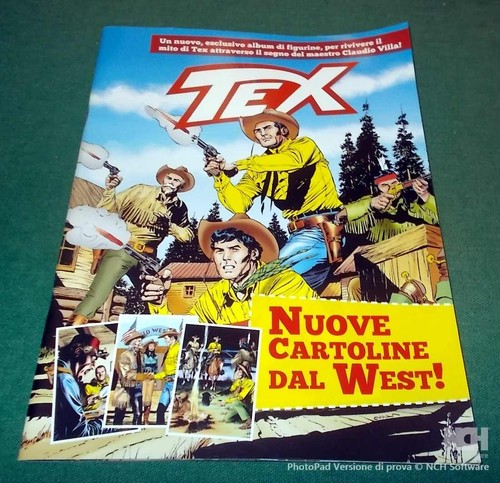 Album figurine tex vuoto - album, di