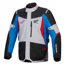 Giacca Alpinestars Uomo Honda - ST-1 Tessuto Impermeabile (Grigio Ghiaccio/Nero)