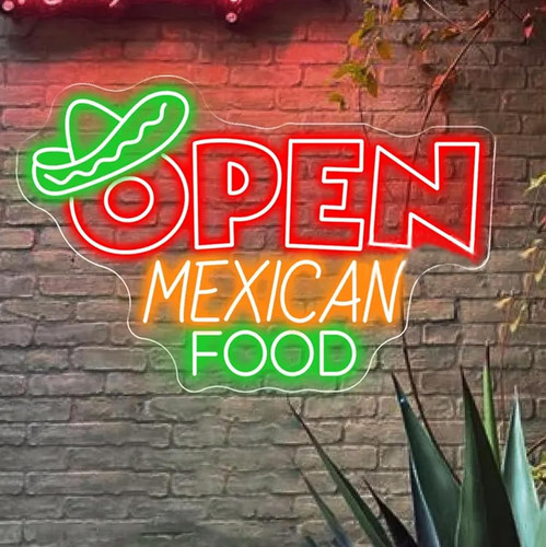 Insegna neon cibo - neon,