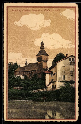 Cartolina ticha pamatny - cartolina,