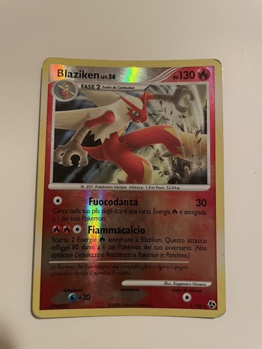 Blaziken 106 liv rara - 1/106,