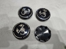 Coprimozzo Loghi ruota Nero