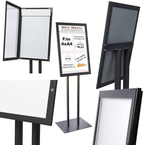 Bacheca espositore porta menu - bacheca,