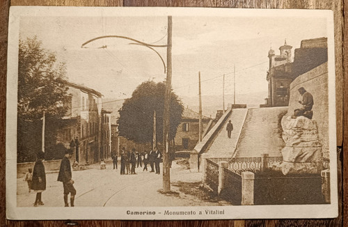1922 camerino piazza - camerino, con