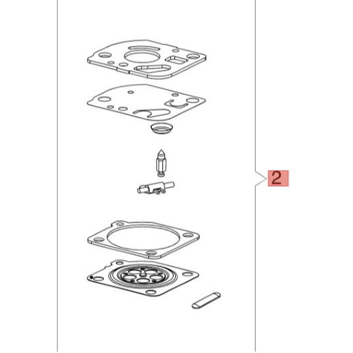 Kit riparazione carburatore - kit,