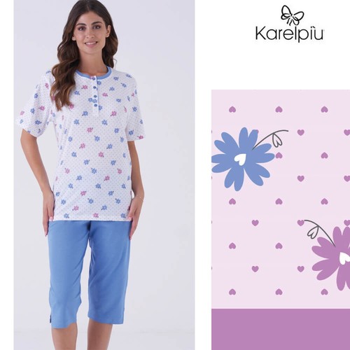 Pigiama donna corto - , cotone