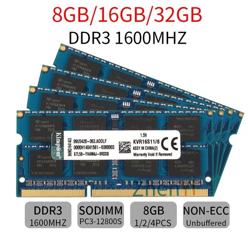 Kingston 32gb 16gb 8gb pc3 - 32gb,