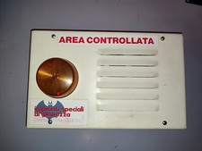 Antifurto sirena lampeggiante anni 80 vintage