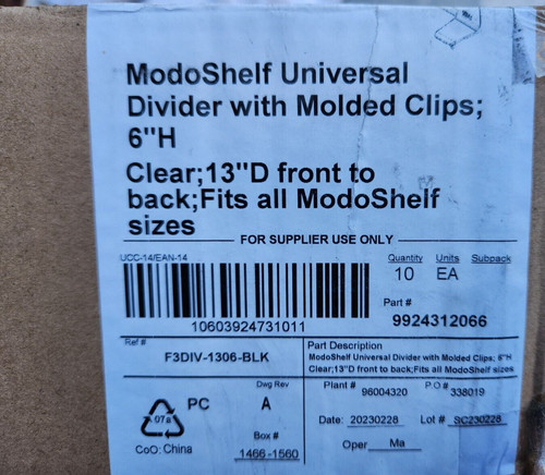 Modoshelf divisore - modoshelf,