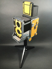 Corpo fotocamera professionale Mamiya C33 + rilevatore livello vita + cover corpo fotocamera