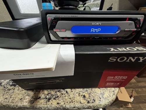Sony xplod cdx - cdx-s2010, mp3