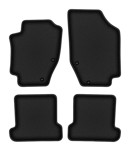 Set tappetini auto velour neri